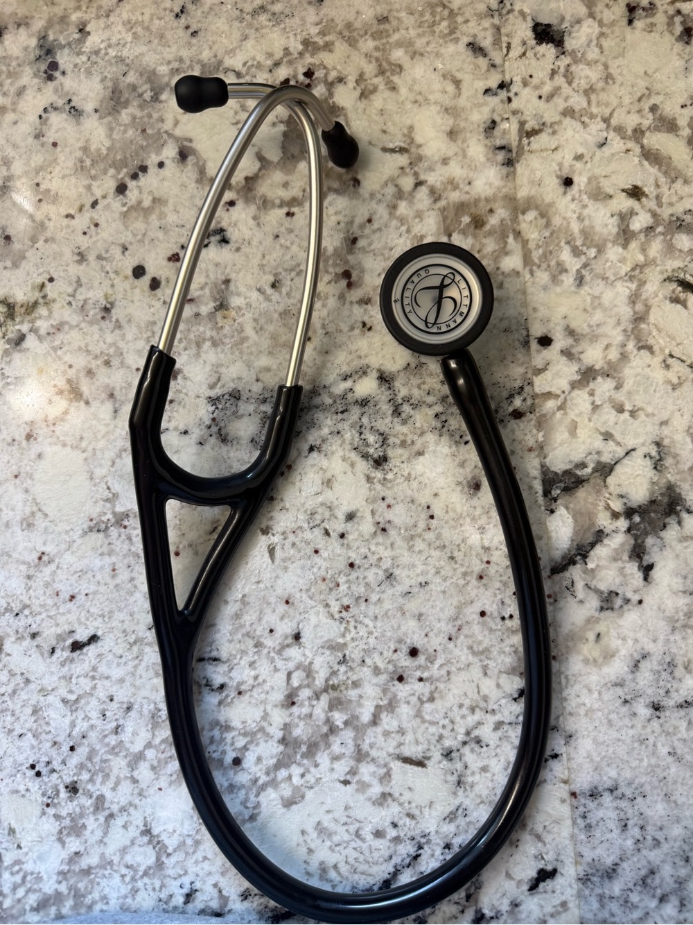 Littmann Cardiology IV Stethoscope in Black.